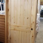 Pine Two Panel Arch Top Knotty Wood Interior Door Prehung .