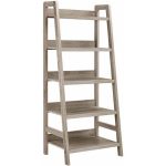 Linon Tracey Ladder Bookcase, Grey, 5 Shelves - Walmart.com .