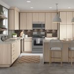 Contemporary Textured Laminate Kitchen Cabinets - Homecre