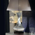 Beautiful Silver Table Lamps Living Room Design | Large table .