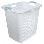 Home Logic 2.5-bushel Plastic Laundry Hamper at Lowes.c