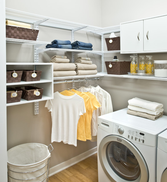 Organized Living freedomRail Laundry Room - Traditional - Laundry .