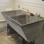 Original Antique Concrete Wash/Laundry tub | Basement decor .