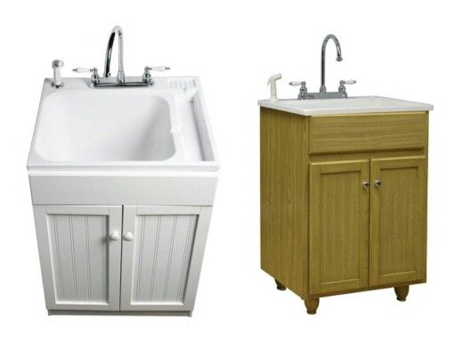 Laundry Tub Cabinet. Nice way to dress up your laundry tub. Doing .