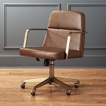 Draper Faux Leather Office Chair + Reviews | C