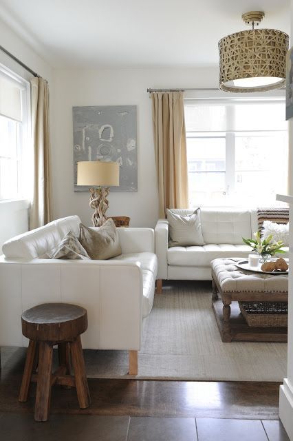 White Leather Love | Leather living room furniture, White leather .