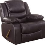 Amazon.com: Divano Roma Furniture Bonded Leather Rocker Recliner .
