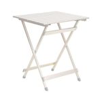 Slatted Lightweight Aluminium Folding Table | Mountain Warehouse