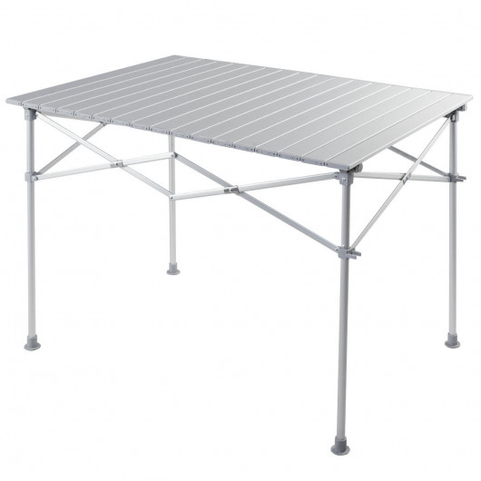 Portable Aluminum Folding Table Lightweight Outdoor Roll Up Cping .