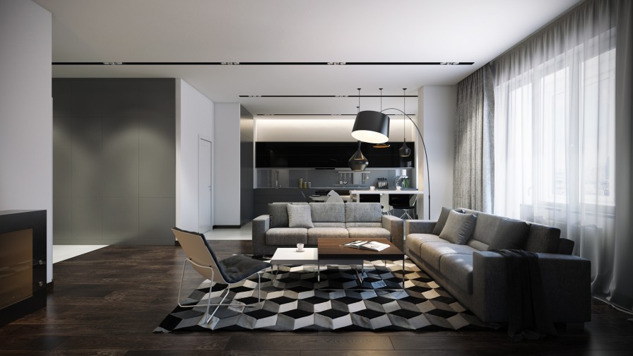 Modern lounge design | Interior Design Idea