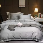 New 4pcs Hot Sale Designer Luxury egyptian cotton Bedding Set .