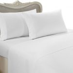 600 Thread Count Egyptian Cotton Solid Bed Sheet Set .