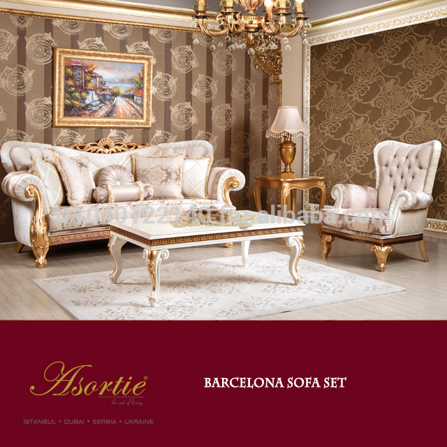 Barcelona Classic Living Room Set - Buy Living Room Furniture Sets .