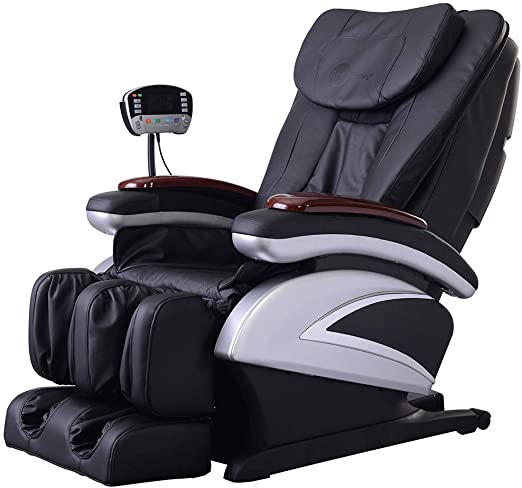 Amazon.com: Full Body Electric Shiatsu Massage Chair Recliner with .