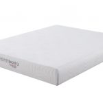 KEEGAN 8" MATTRESS - Keegan White 8-Inch Full Memory Foam Mattress .