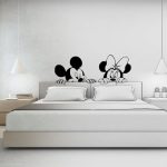 Mickey Mouse & Minnie Mouse Wall Sticker Bedroom/Living | Et