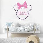 Amazon.com: Tioua Mickey Mouse Wall Sticker Decal Minnie Mouse .