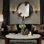 Stunning wall mirrors for your living ro