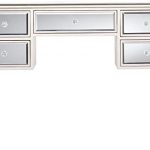 Amazon.com: Mirage Mirrored Desk Console Table - Mirror Surface w .