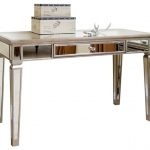 Abbyson Living Omni Mirrored Desk - Desks And Hutches - by Homesqua