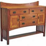 Amish Mission Furniture. The essence of Mission style furniture .