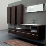 Bathroom Vanity - Modern Bathroom Vanity Set - Single Sink .