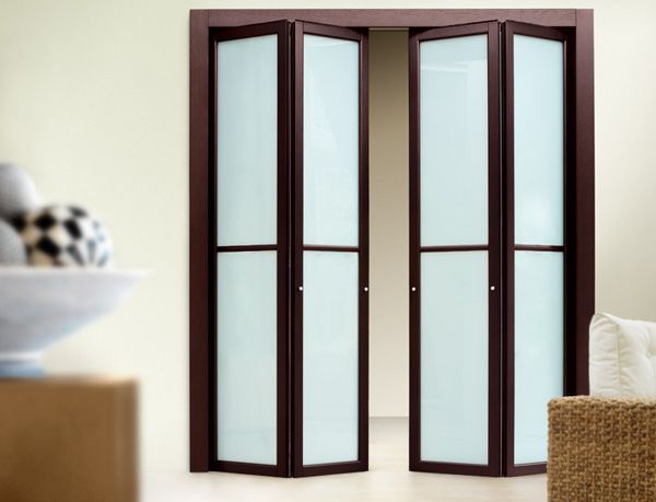 modern-bifold-glass-closet-doors | Folding doo