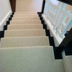 Stair Runner Install Boston, MA - Contemporary - Staircase .