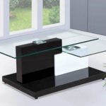 Modern glass coffee table BQ350 | Contempora