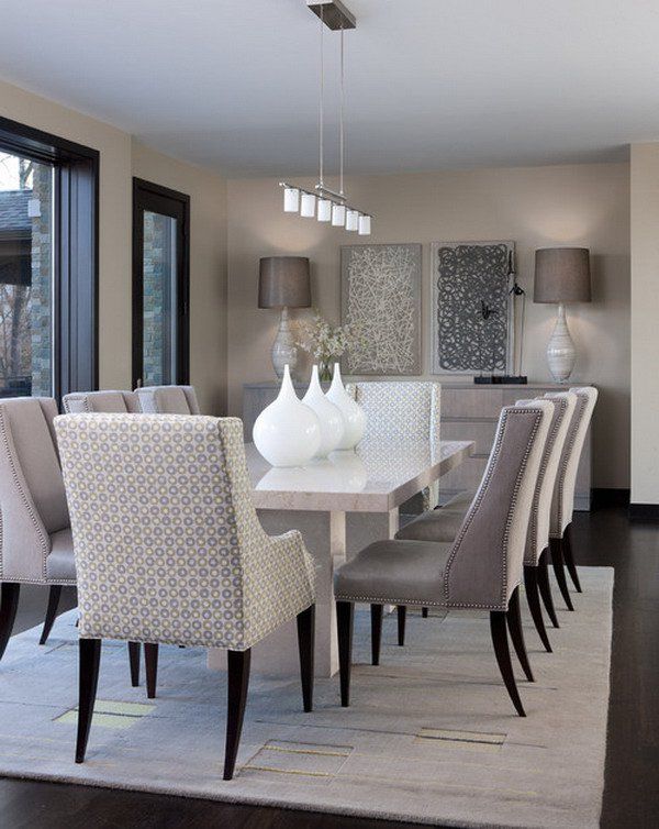 21 Captivating Contemporary Dining Room Designs | Beautiful dining .