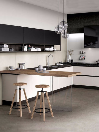 China New Modern Apartment Design Kitchen Cabinet for Small .