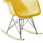 Amazon.com: Modern Minimalism Rocking Chair Solid Wood Art Rocking .