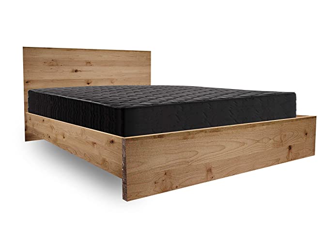 Amazon.com: Wooden Platform Bed Frame and Headboard/Modern and .