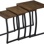 Amazon.com: Nesting Tables, Vintage Side End Tables Living Room .