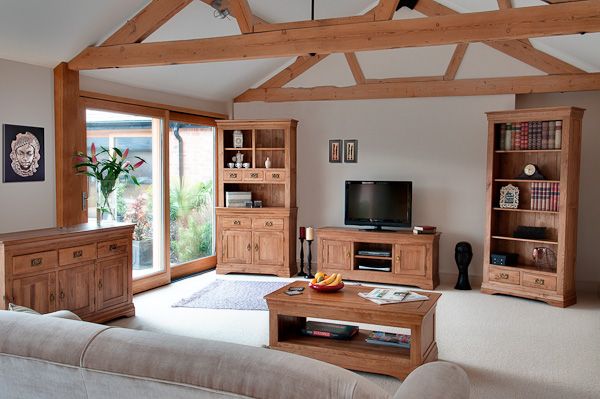 French Farmhouse Solid Oak - Living Room Furniture - Oak Furniture .