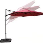 Amazon.com : COBANA 10ft Cantilever Offset Patio Umbrella with .