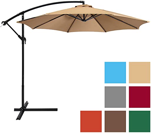 Amazon.com : Best Choice Products 10ft Offset Hanging Outdoor .