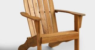 Natural Wood Adirondack Outdoor Chair | World Mark