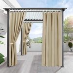 Amazon.com: RYB HOME Outdoor Curtains for Patio - Waterproof .