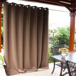 Amazon.com: NICETOWN Outdoor Divider Curtain Waterproof for Patio .