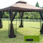Amazon.com : FDW Canopy Tent Grill Gazebo for Patio Outdoor Canopy .