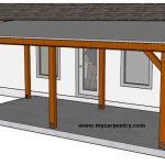 Building a Patio Cover - Plans for building an almost-free .