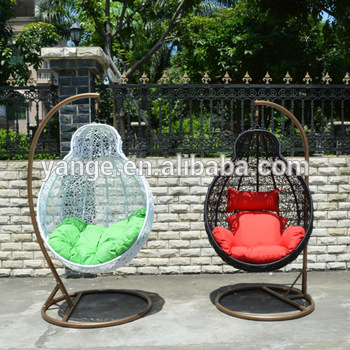 Rattan Indoor Outdoor Hanging Chair Canopy Patio Swing - Buy .
