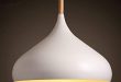 Comtemporary Pendant Light 60W White Lampshade Industrial Metal .