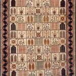 Persian Garden Carpet Oriental Rug #T3325 | Persian rug designs .