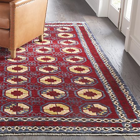 Torra Red Persian-Style Rug | Crate and Barr