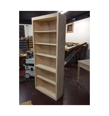 Pine Bookcase 32 wide x 78 tall x 12 deep - Wood'n Things .