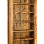 Weathered Pine Bookcase - Lodge Cra