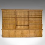 Large Antique Victorian Pine Bookcase for sale at Pamo