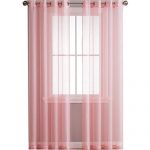 Pink Sheer Curtains: Amazon.c